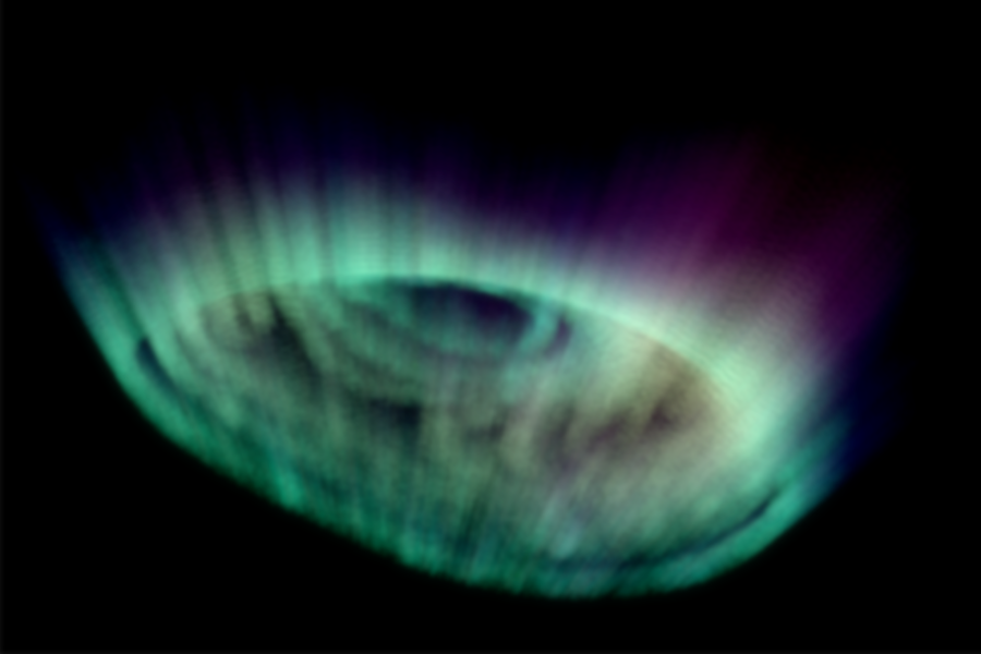 Cinematic Aurora Visualization